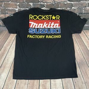 Rockstar Energy Makita Suzuki Fox Racing Graphic T-Shirt Size XXL